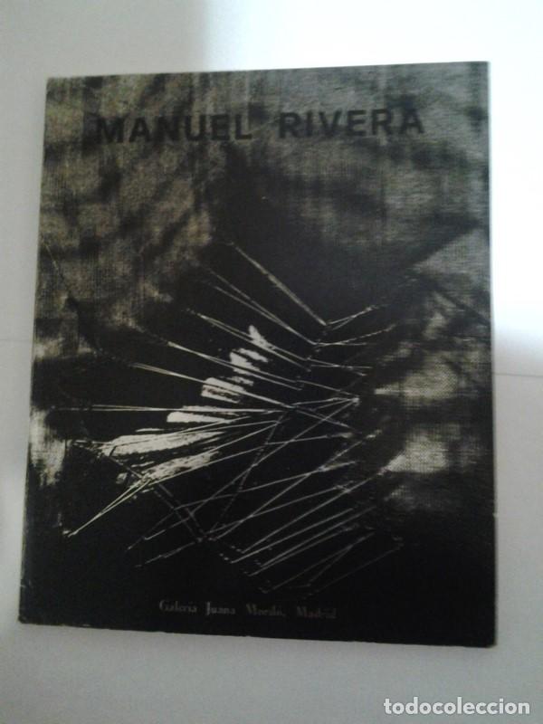 Libros de segunda mano: Manuel rivera - Galeria Juan Mordo - Foto 1