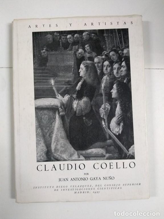 Libros de segunda mano: Claudio Coello - Juan Antonio Gaya Nu&ntilde;o - Foto 1
