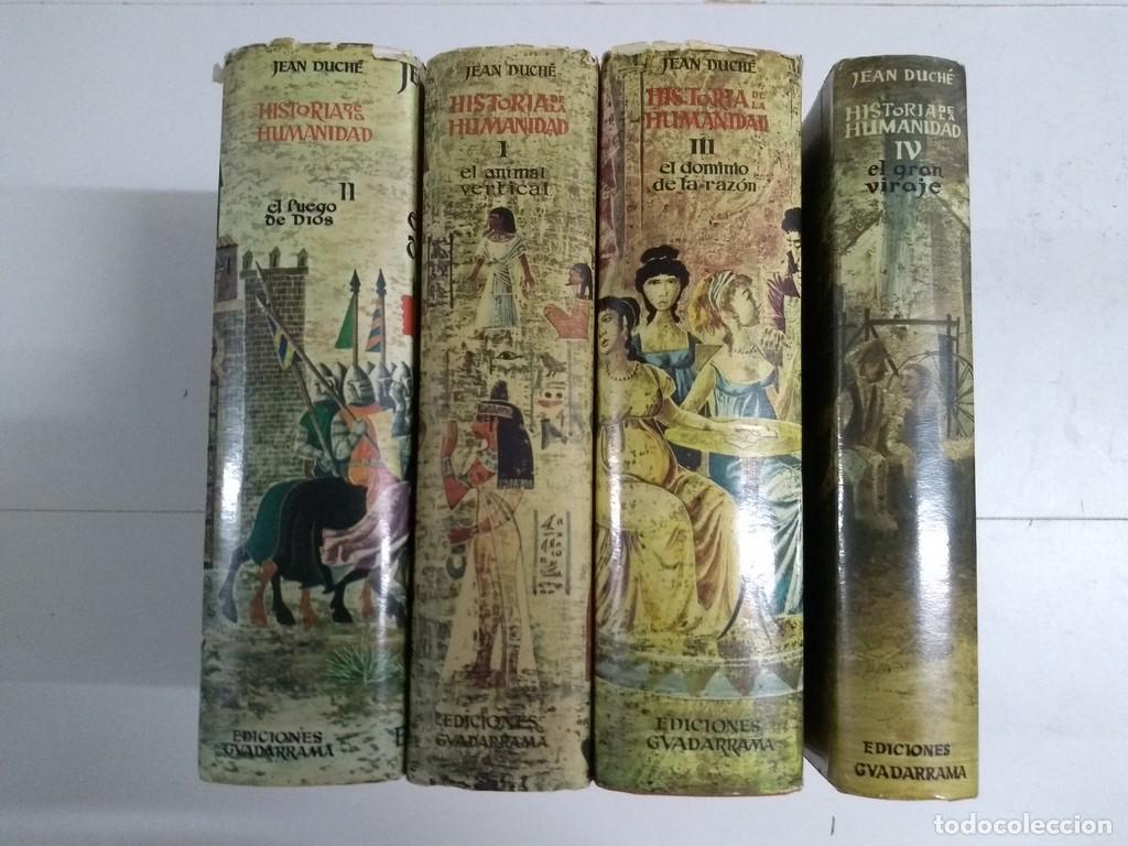Libros de segunda mano: Historia de la Humanidad, 4 tomos - Jean Duch&eacute; - Foto 1