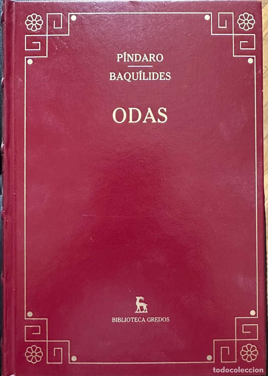 Libros de segunda mano: P&iacute;ndaro y Baqu&iacute;lides Odas y fragmentos. - Foto 1
