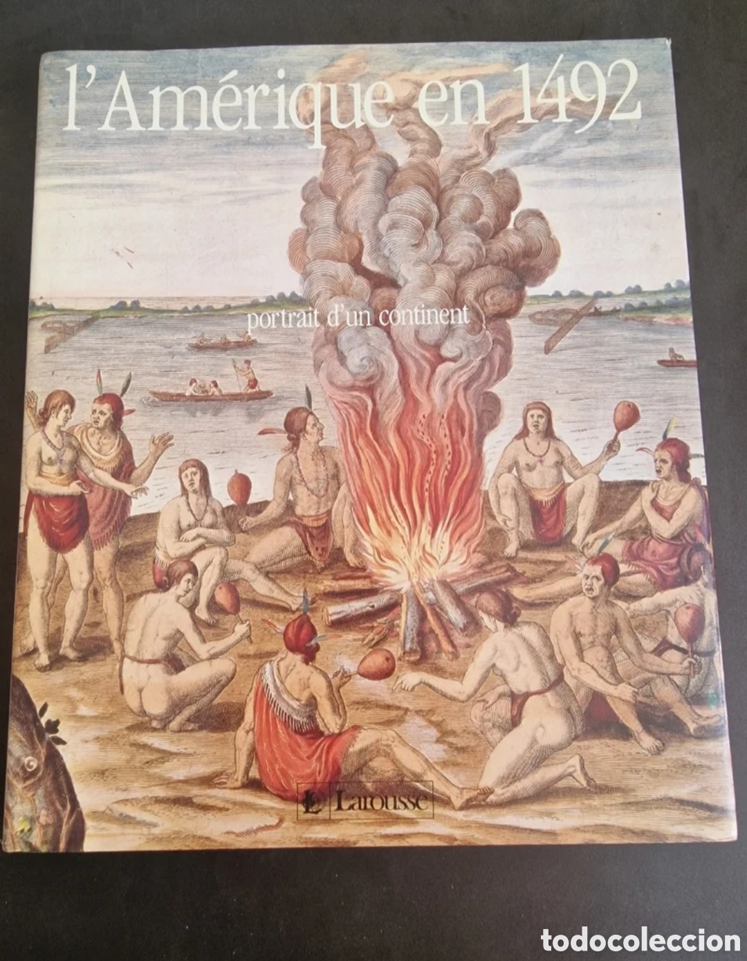 Libros de segunda mano: L Am&eacute;rique en 1492 - Larousse - Foto 1