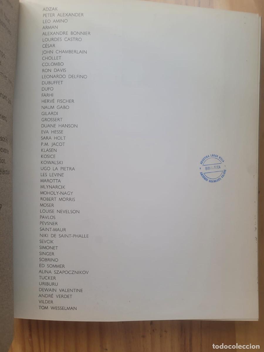 Libros de segunda mano: Le plastique dans lart - VVAA - Foto 4