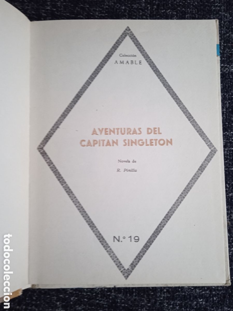 Libros de segunda mano: AVENTURAS DEL CAPIT&Aacute;N SINGLETON - COLECCION AMABLE N&ordm; 19 - Foto 2