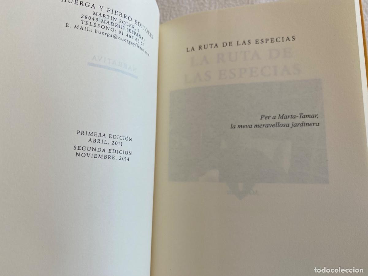Libros de segunda mano: La ruta de las especias - Mario Satz - Foto 4