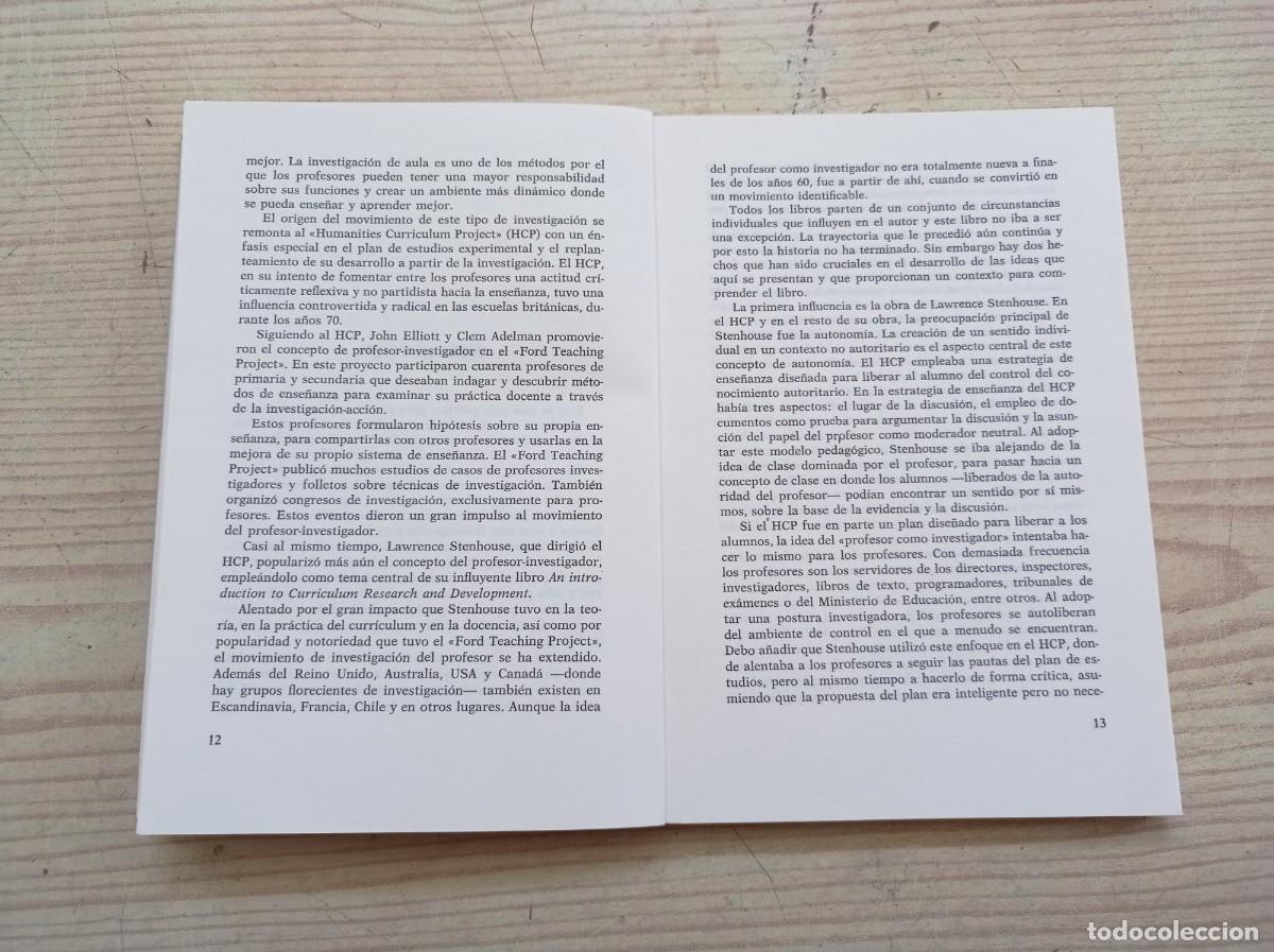 Libros de segunda mano: Investigacion En El Aula - Guia Del Profesor - 1989 - Foto 5