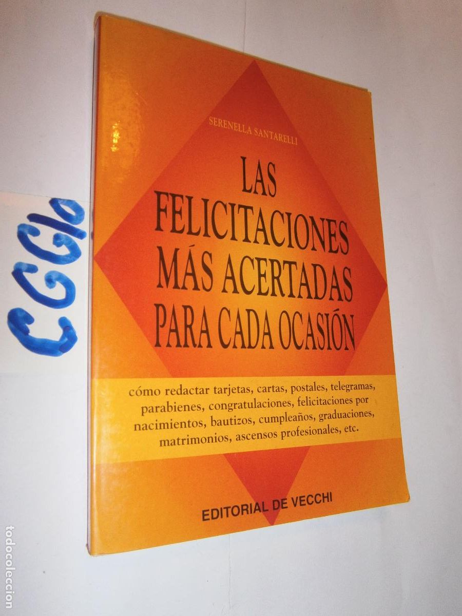 Libros de segunda mano: LAS FELICITACIONES MAS ACERTADAS PARA CADA OCASION