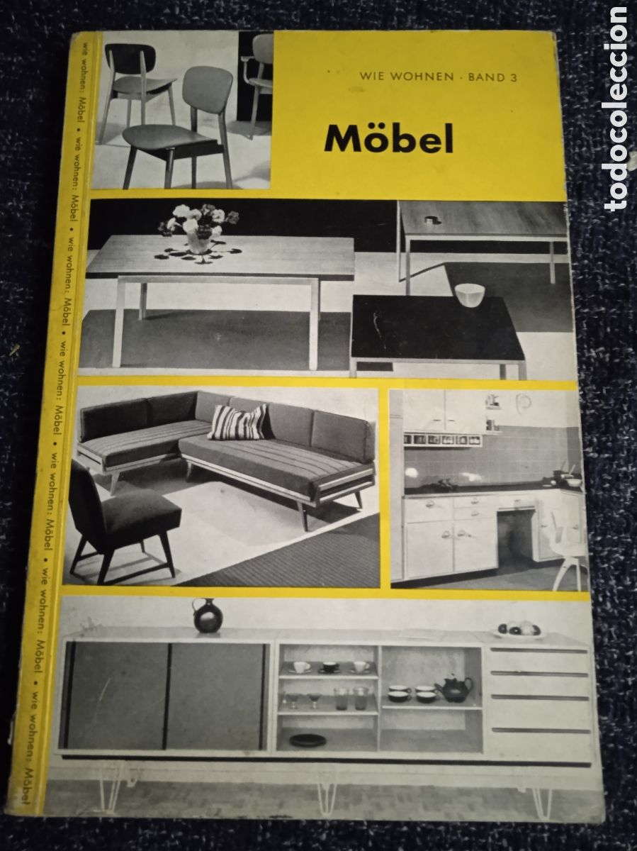 Libros de segunda mano: MOBEL - CATALOGO DE MUEBLES EN ALEMAN A&Ntilde;OS 50