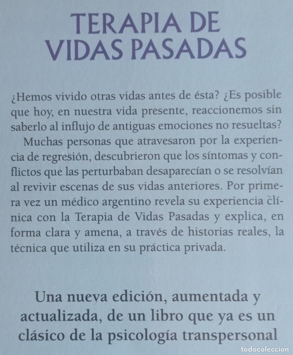 Libros de segunda mano: TERAPIA DE VIDAS PASADAS - JOSE LUIS CABOULI - Foto 2