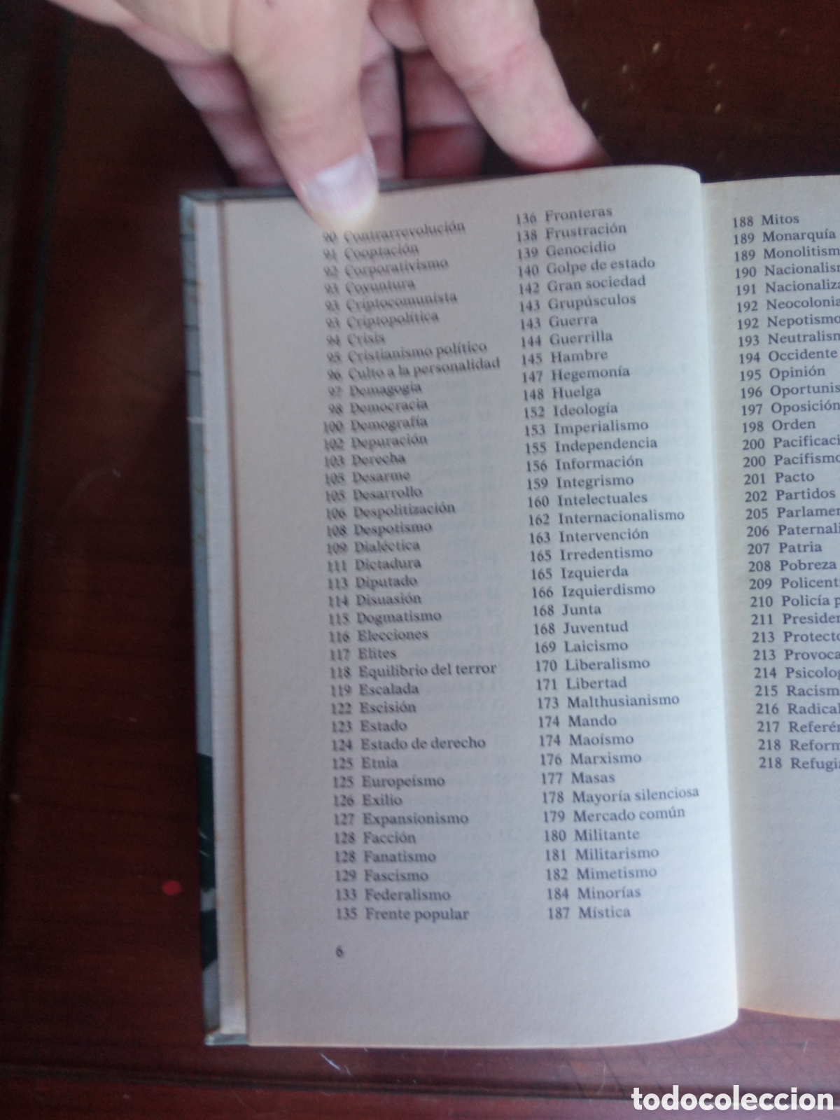 Libros de segunda mano: Diccionario pol&iacute;tico, Eduardo Haro. - Foto 3