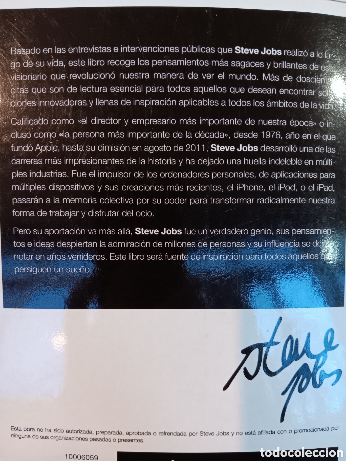 Libros de segunda mano: George Beahm(ed) Yo, Steve Jobs - Foto 2