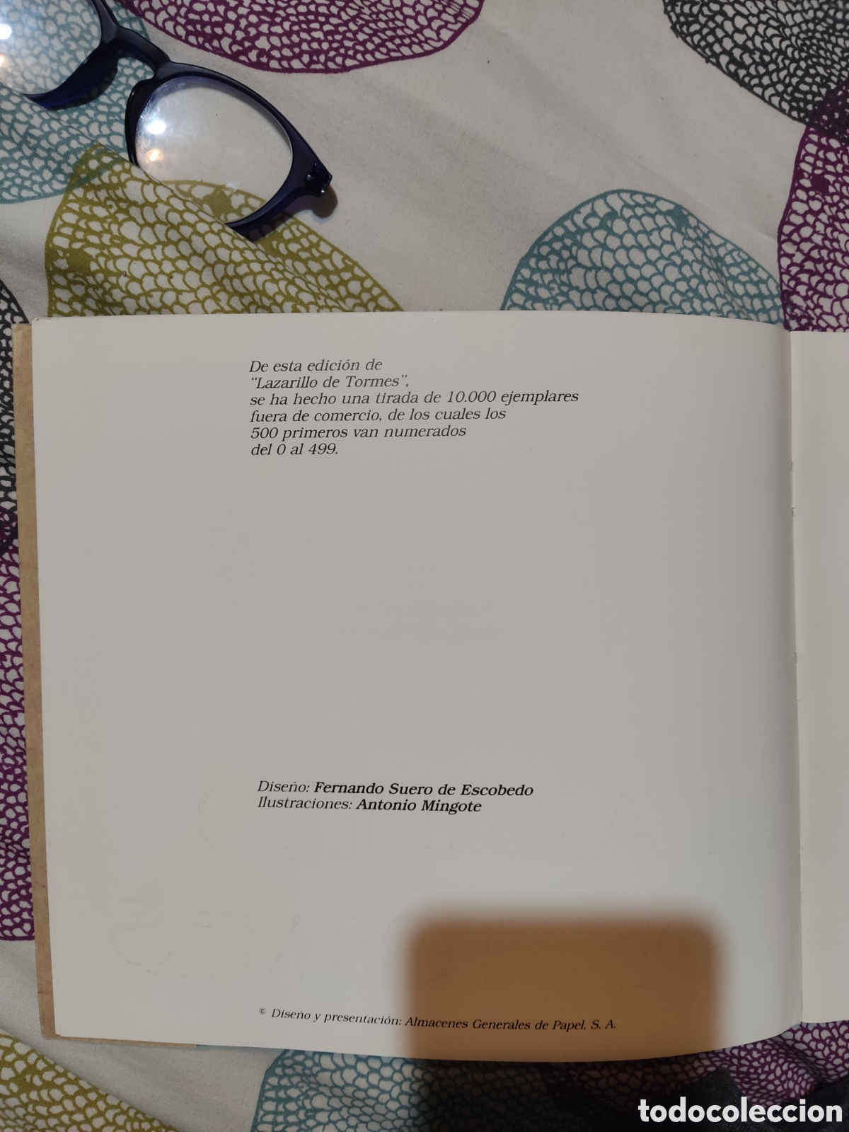 Libros de segunda mano: Lazarillo de Tormes ( edici&oacute;n limitada) - Foto 3