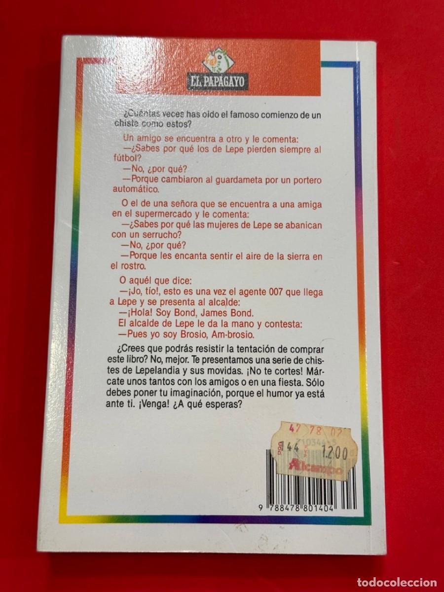 Libros de segunda mano: Chistes de Lepe (Javier Tapia) - Foto 2