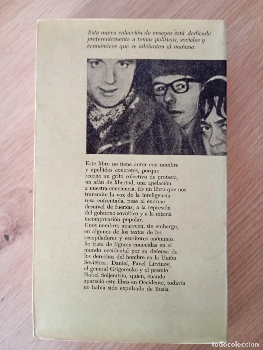 Libros de segunda mano: La Rusia contestataria documentos acerca de la oposici&oacute;n sovi&eacute;tica - Foto 2