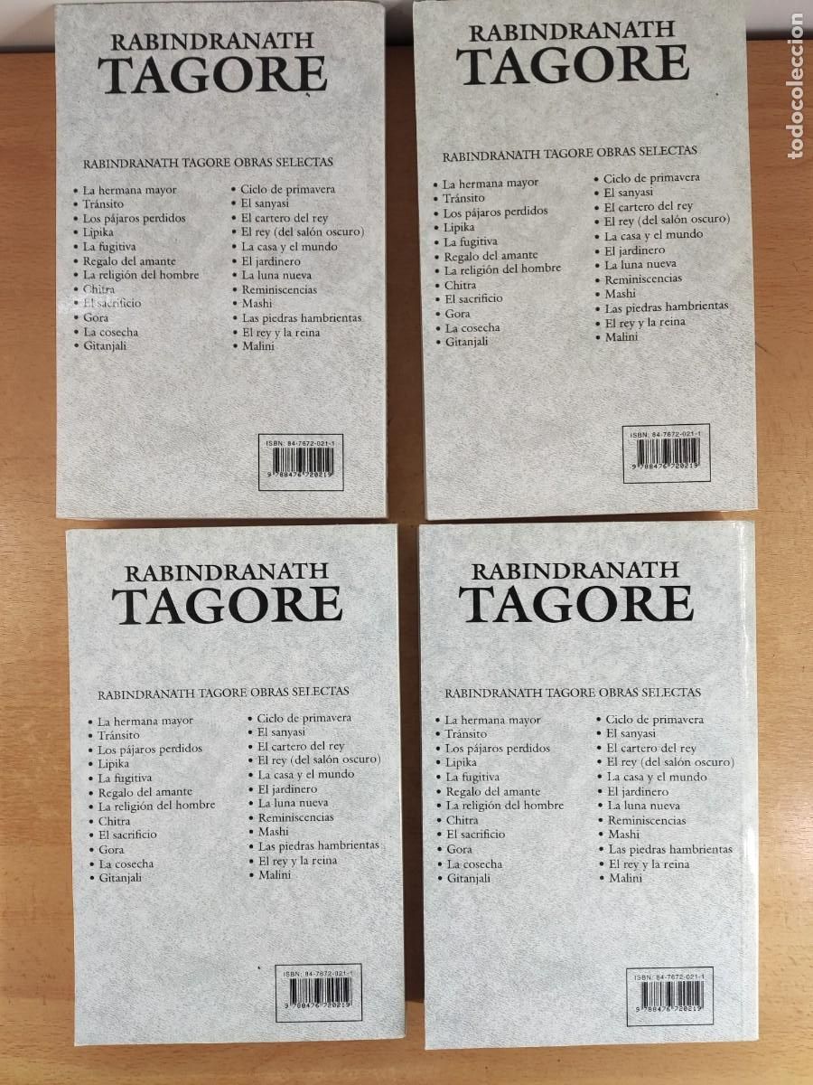 Libros de segunda mano: OBRAS SELECTAS / RABINDRANATH TAGORE / 1998. EDICOMUNICACION - Foto 2