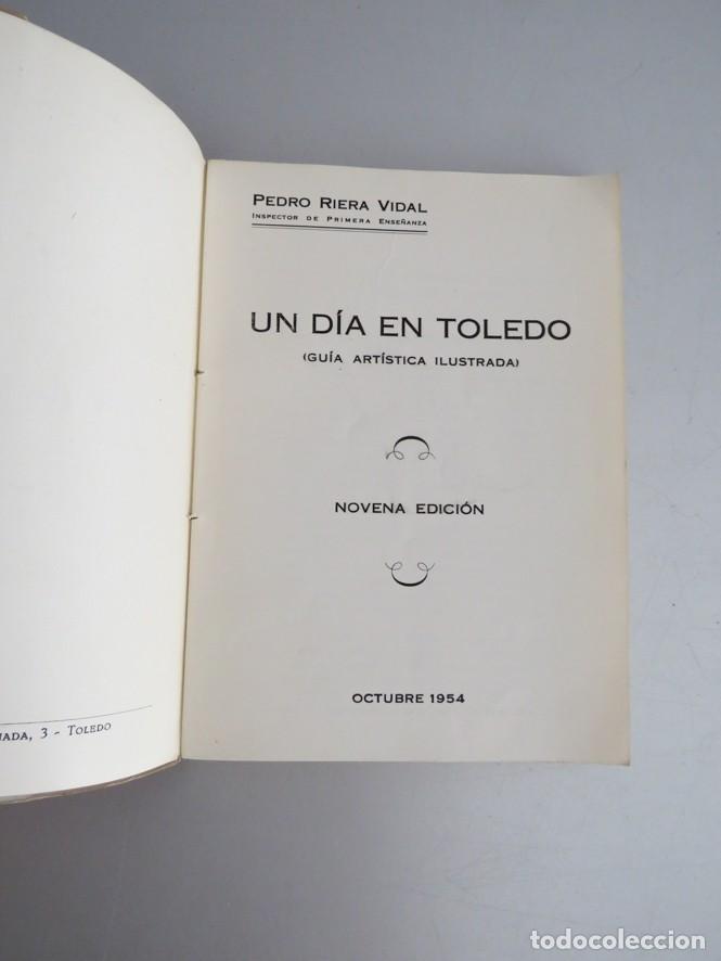 Libros de segunda mano: UN D&Iacute;A EN TOLEDO. GU&Iacute;A ART&Iacute;STICA ILUSTRADA. - Foto 3