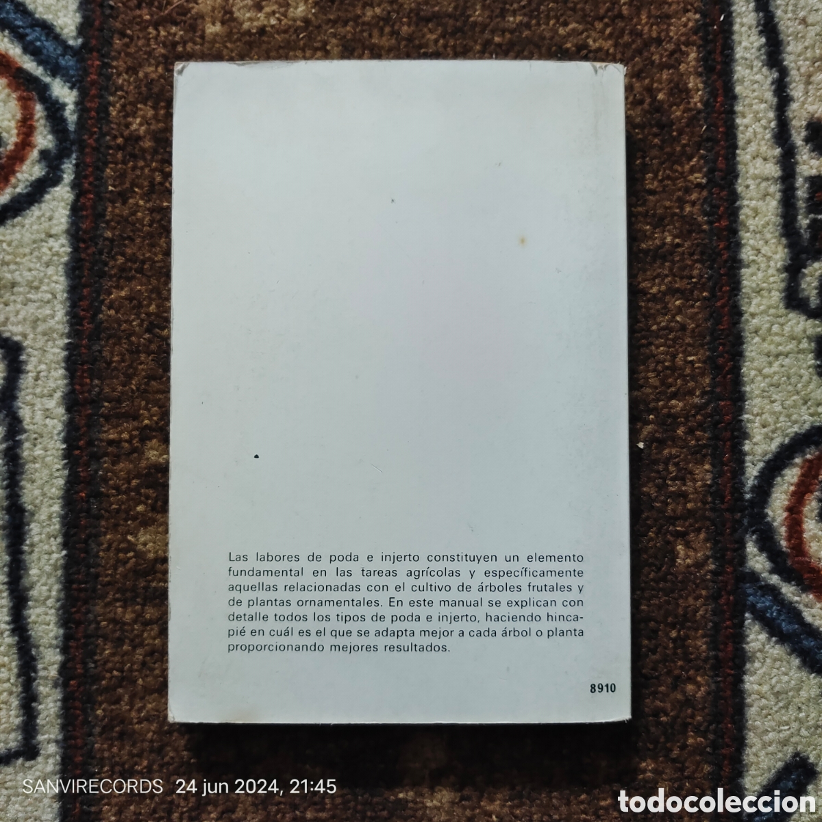 Libros de segunda mano: MANUAL COMPLETO DE LA PODA Y DE LOS INJERTOS (MASSIMO BRUNELLI) (EDITORIAL DE VECCHI) - Foto 2