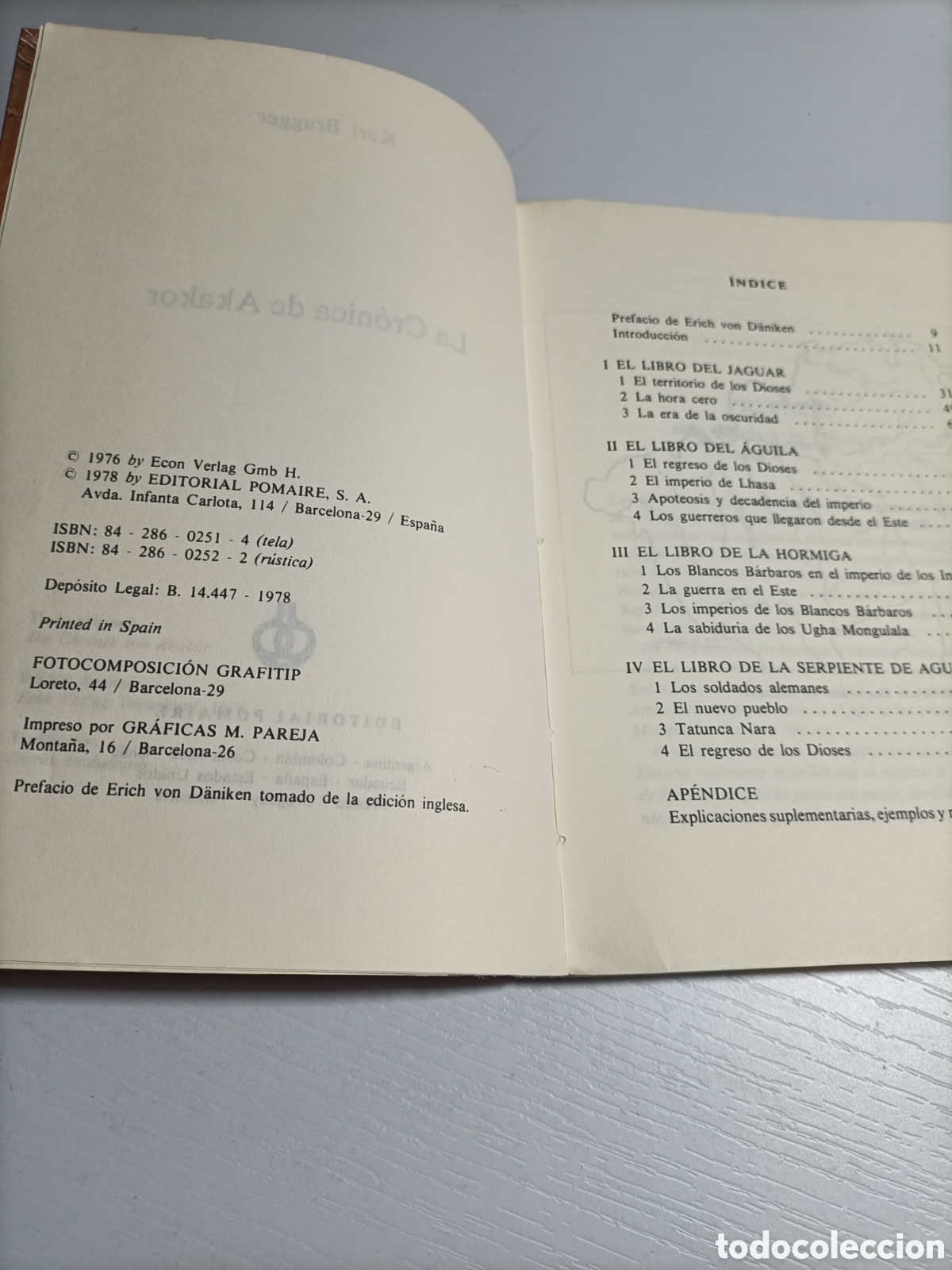 Libros de segunda mano: La cr&oacute;nica de Akakor . Karl Brugger - Foto 10