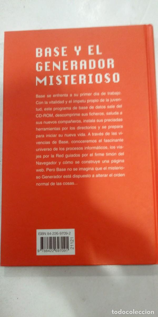 Libros de segunda mano: Base y el generador misterioso Jos&eacute; Antonio Mill&aacute;n - Foto 2