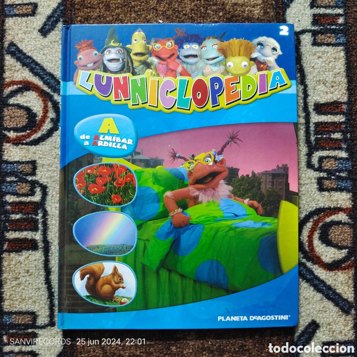Libros de segunda mano: LUNNICLOPEDIA 2: A DE ALM&Iacute;BAR A ARDILLA (PLANETA DEAGOSTINI) - Foto 1