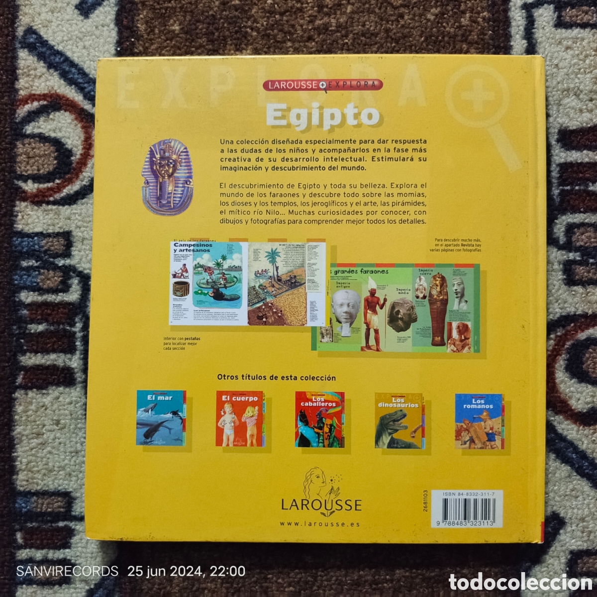 Libros de segunda mano: EGIPTO (LAROUSSE EXPLORA) - Foto 2
