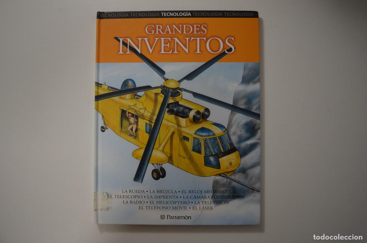 Libri di seconda mano: LIBRO GRANDES INVENTOS TECNOLOG&Iacute;A PARRAM&Oacute;N EDICIONES 2004 TELEVISI&Oacute;N TEL&Eacute;FONO M&Oacute;VIL RADIO L&Aacute;SER