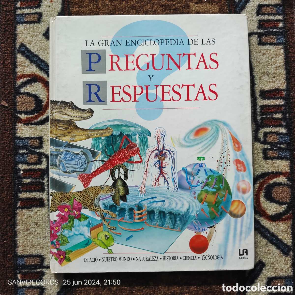 Libros de segunda mano: LA GRAN ENCICLOPEDIA DE LAS PREGUNTAS Y RESPUESTAS (LIBSA) - Foto 1