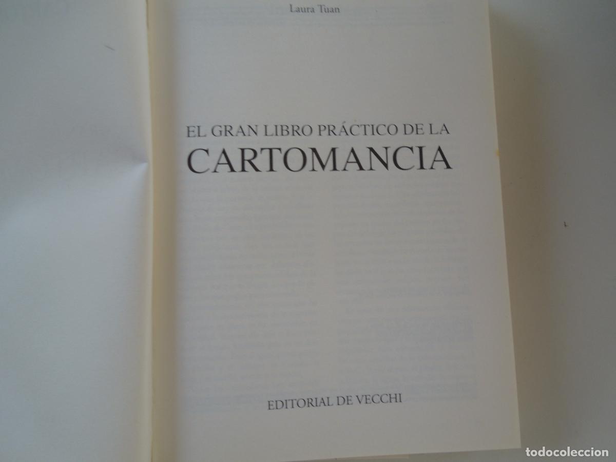 Libros de segunda mano: EL GRAN LIBRO PR&Aacute;CTICO DE LA CARTOMANCIA - LAURA JUAN - EDITORIAL DE VECCHI 2004. - Foto 3