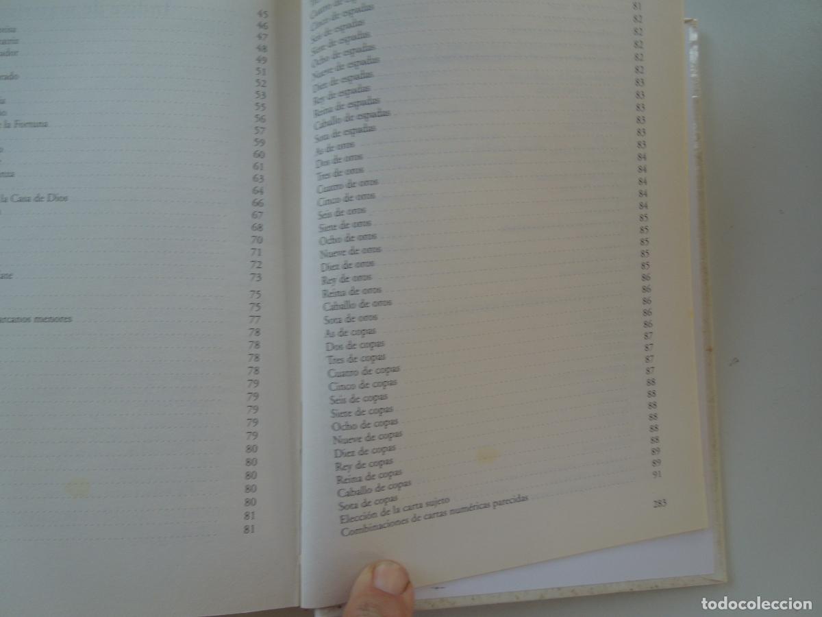 Libros de segunda mano: EL GRAN LIBRO PR&Aacute;CTICO DE LA CARTOMANCIA - LAURA JUAN - EDITORIAL DE VECCHI 2004. - Foto 6
