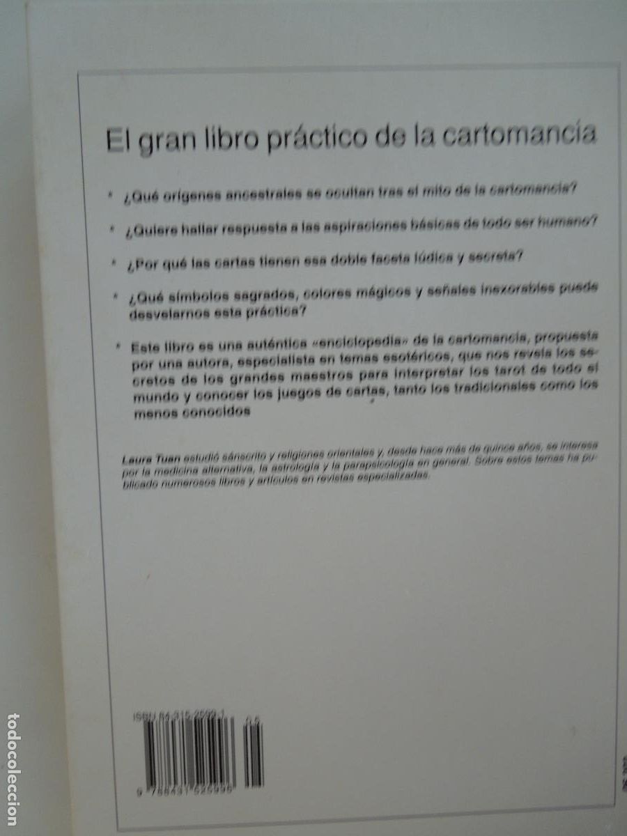 Libros de segunda mano: EL GRAN LIBRO PR&Aacute;CTICO DE LA CARTOMANCIA - LAURA JUAN - EDITORIAL DE VECCHI 2004. - Foto 10