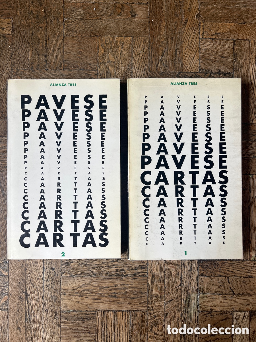 Libros de segunda mano: Cartas 2 vol. - Cesare Pavese - Alianza (1973) - Foto 1