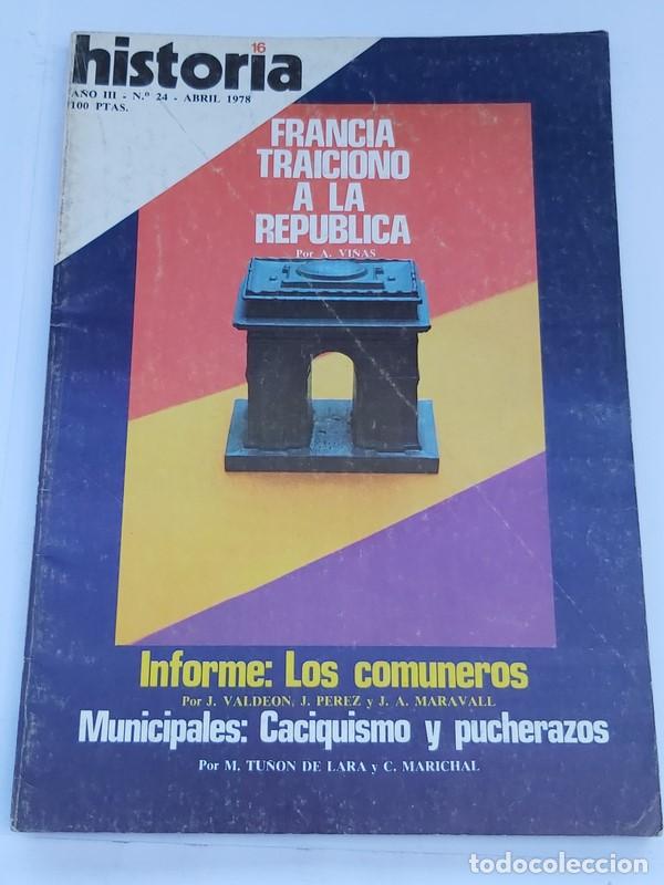 Libros de segunda mano: Historia 16. Francia traicion&oacute; a la rep&uacute;blica - Foto 1