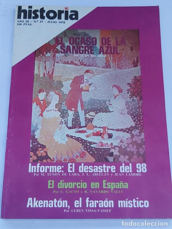 Libros de segunda mano: Historia 16. El ocaso de la sangre azul - Foto 1