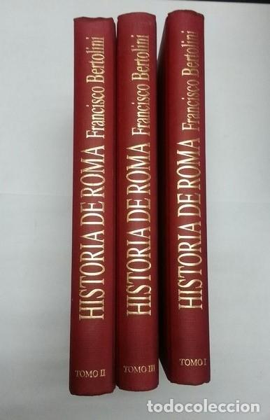 Libros de segunda mano: Historia de Roma. 4 tomos. Obra completa - Francisco Bertolini - Foto 1