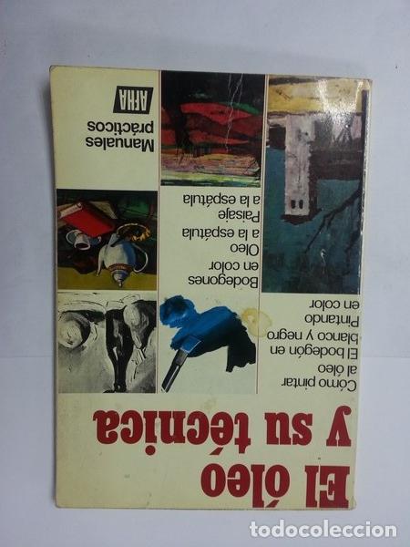 Libros de segunda mano: El oleo y su tecnica - Roman Oltra - Foto 1