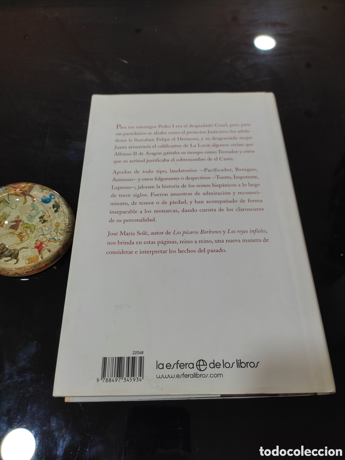Libros de segunda mano: Apodos de los reyes de Espa&ntilde;a. Jos&eacute; Mar&iacute;a Sol&eacute; - Foto 2