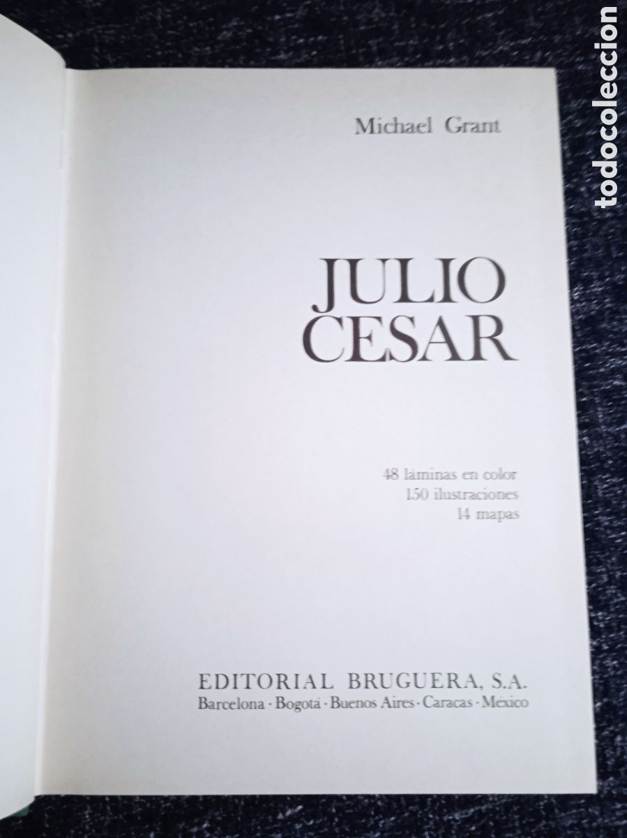 Libros de segunda mano: JULIO CESAR / MICHAEL GRANT -ED. EDITORIAL BRUGUERA - Foto 1