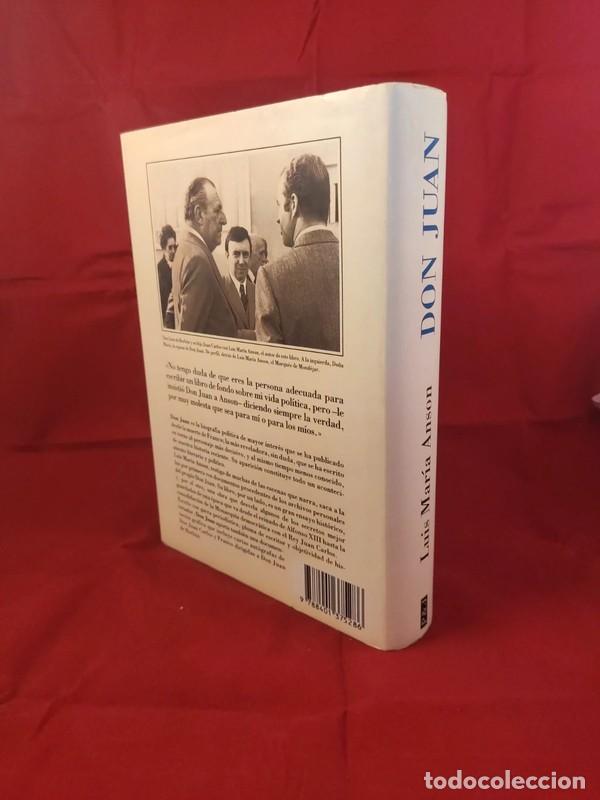 Libros de segunda mano: Don Juan - Luis Mar&iacute;a Anson - Foto 2