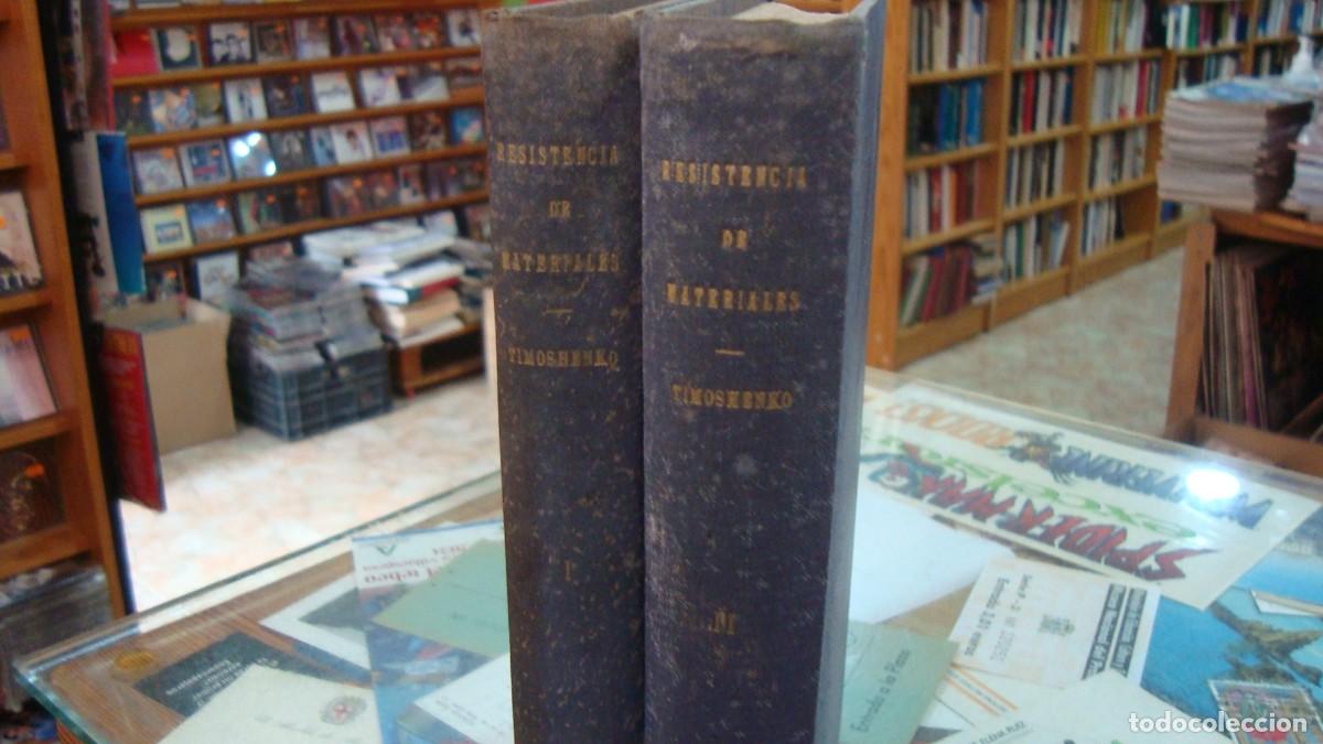 Libros de segunda mano: Resistencia de materiales.- Timoshenko, Stephen- COMPLETA 2 TOMOS 1957 - Foto 1