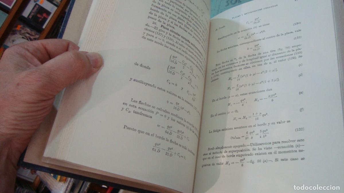 Libros de segunda mano: Resistencia de materiales.- Timoshenko, Stephen- COMPLETA 2 TOMOS 1957 - Foto 4