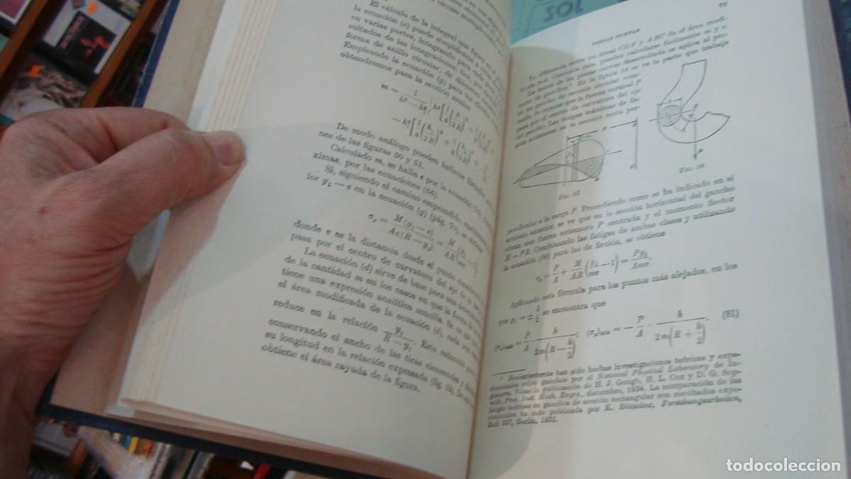 Libros de segunda mano: Resistencia de materiales.- Timoshenko, Stephen- COMPLETA 2 TOMOS 1957 - Foto 5