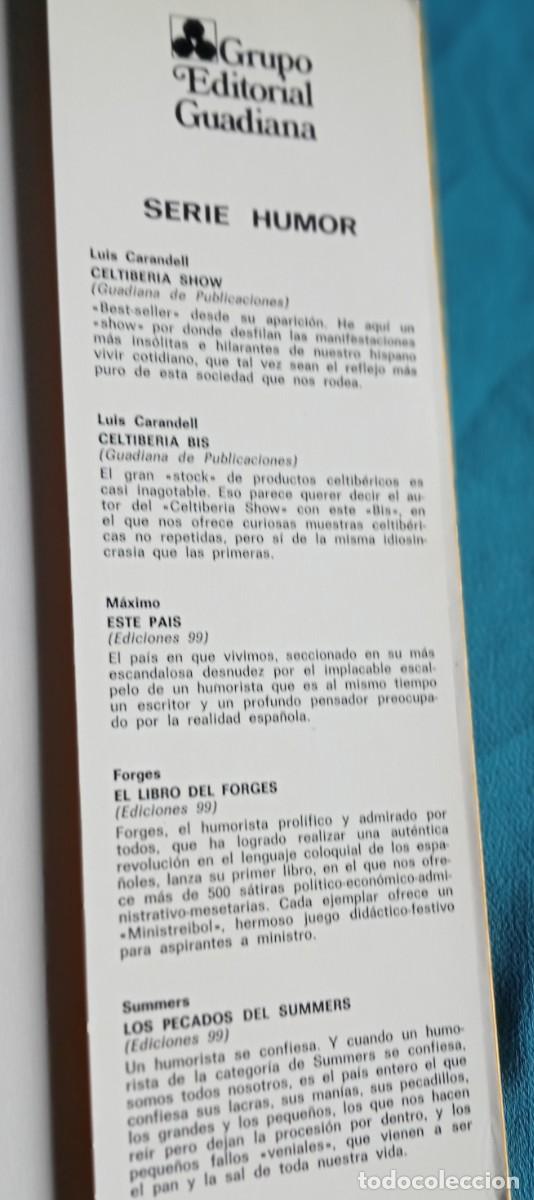 Libros de segunda mano: LOS PECADOS DEL SUMMERS, EDICIONES 99 - Foto 4