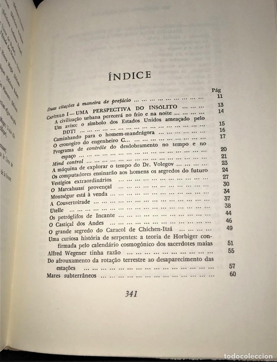 Libros de segunda mano: Os Arquivos do Ins&oacute;lito de Guy Tarade - Foto 3
