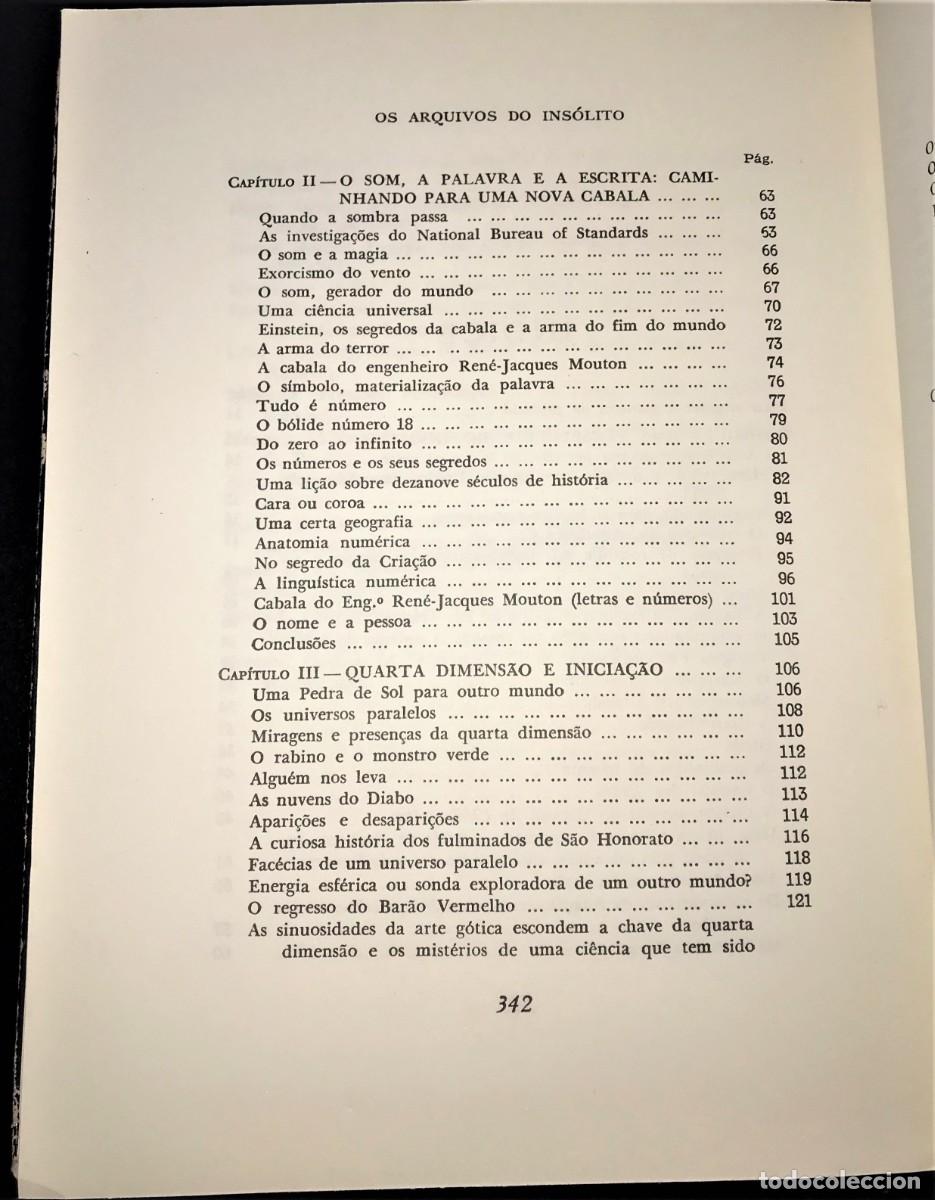Libros de segunda mano: Os Arquivos do Ins&oacute;lito de Guy Tarade - Foto 4