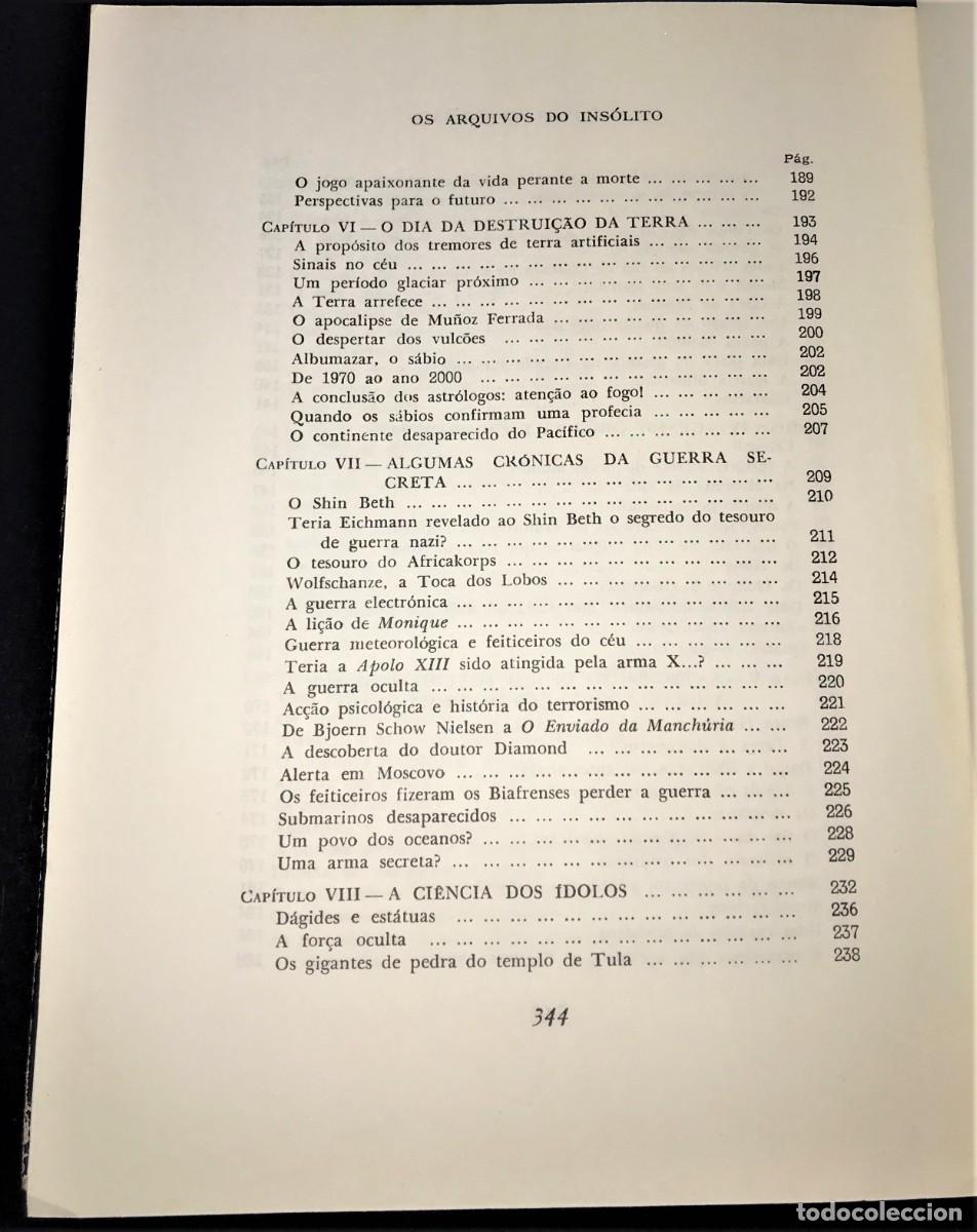 Libros de segunda mano: Os Arquivos do Ins&oacute;lito de Guy Tarade - Foto 6