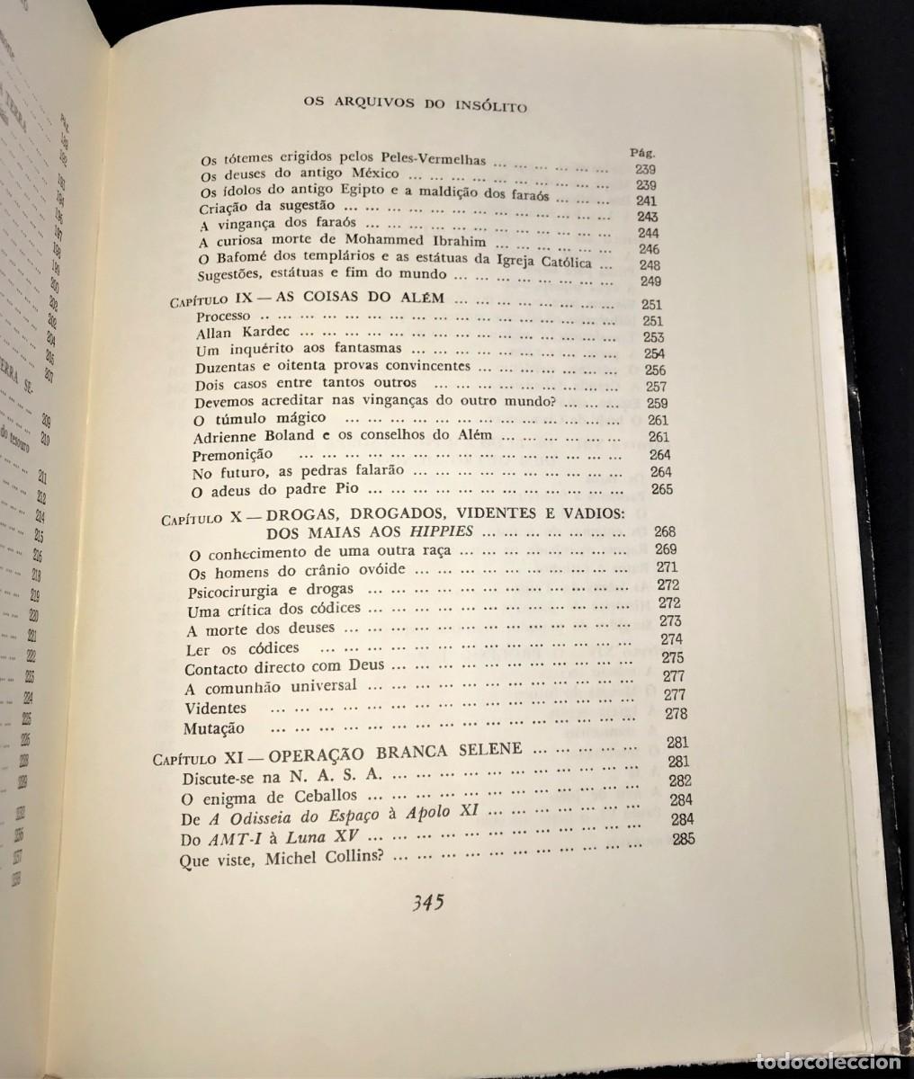 Libros de segunda mano: Os Arquivos do Ins&oacute;lito de Guy Tarade - Foto 7
