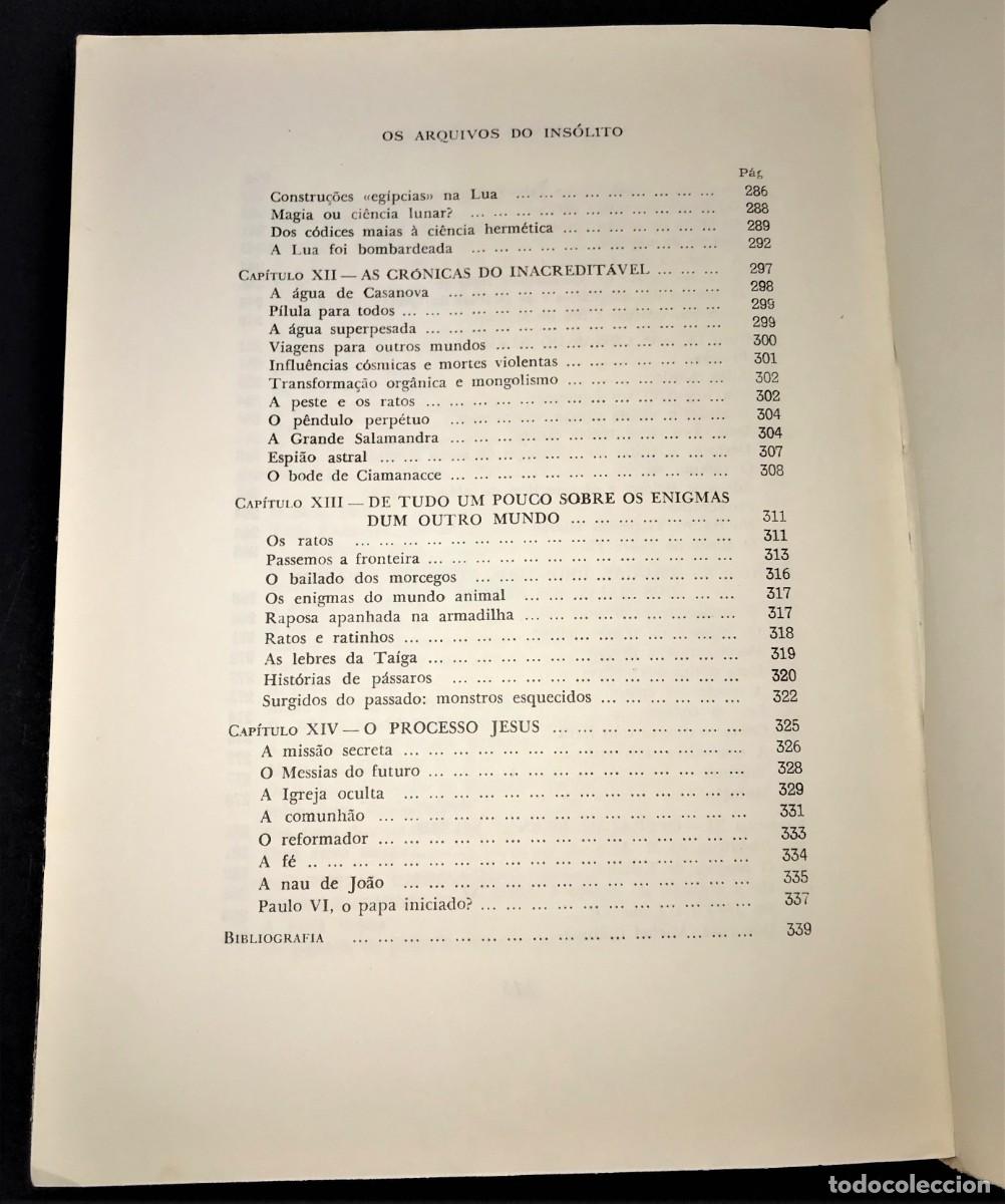 Libros de segunda mano: Os Arquivos do Ins&oacute;lito de Guy Tarade - Foto 8