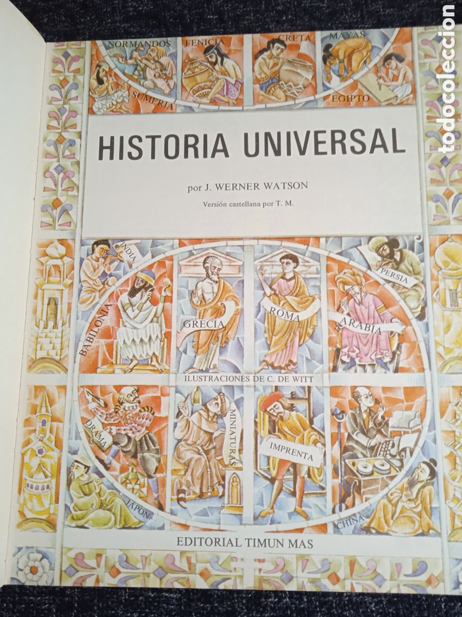 Libros de segunda mano: HISTORIA UNIVERSAL. / J. WERNER WATSON. -ED. EDITORIAL TIMUN MAS 1967 - Foto 2