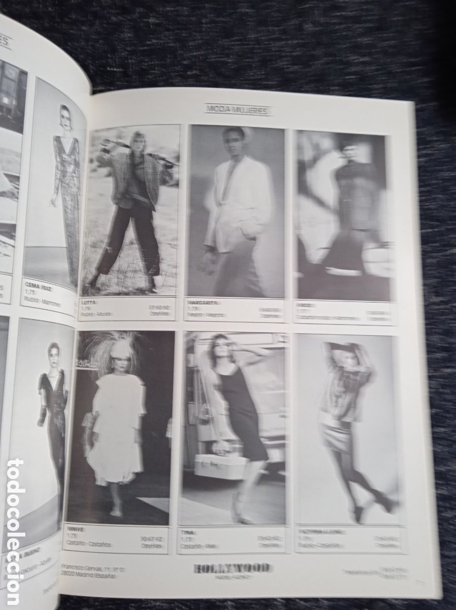 Libros de segunda mano: HOLLYWOOD MODEL AGENCY - CATALOGO 1987 - Foto 3