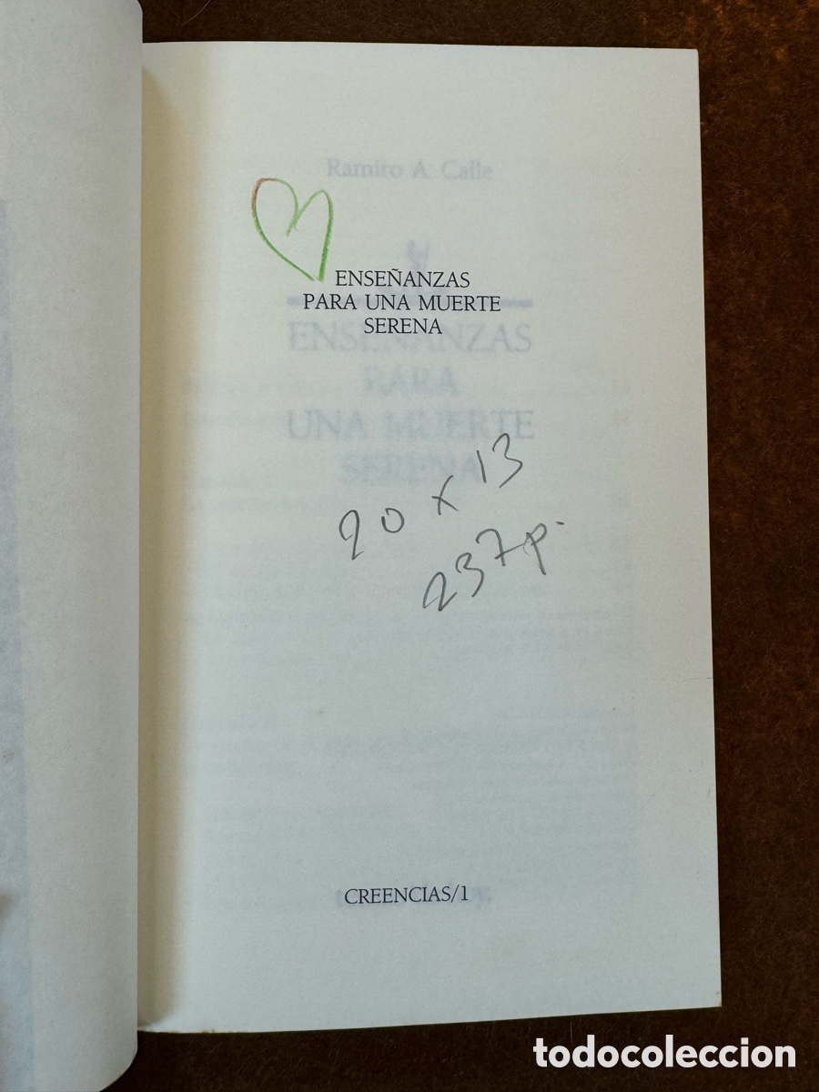 Libros de segunda mano: ENSE&Ntilde;ANZAS PARA UNA MUERTE SERENA - Foto 5