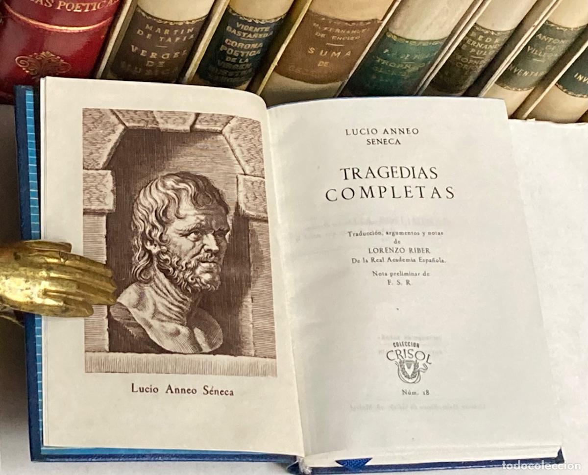 Libros de segunda mano: A&Ntilde;O 1946 - TRAGEDIAS DE S&Eacute;NECA - AGUILAR COLECCI&Oacute;N CRISOL N&ordm; 18 - Foto 1